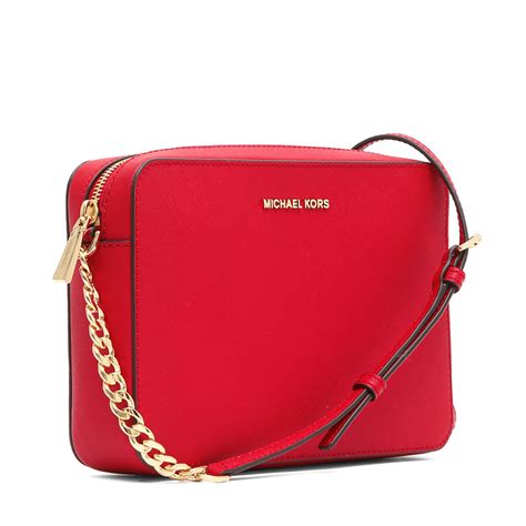 michael kors tracolla rossa|Borse a tracolla Michael Michael Kors donna .